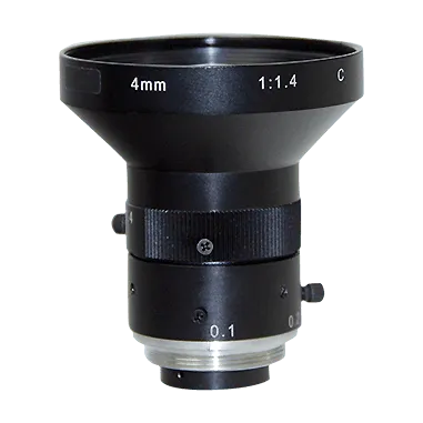 Objectif 5Mpx Focale 4mm F1.4 monture C