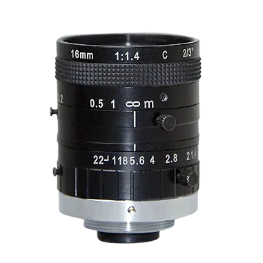 Objectif 5Mpx Focale 16mm F1.4 Monture C
