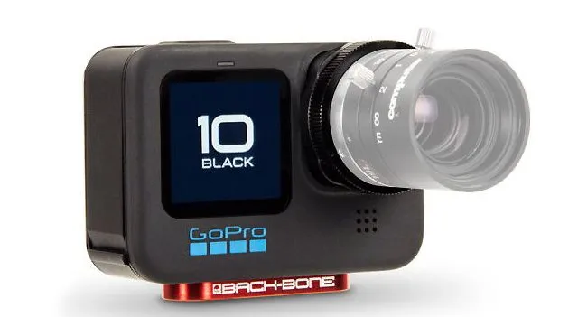 Caméra GoPro HERO10 Black Modifiée RIBCAGE