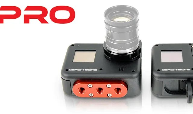 H8Pro - Caméra GoPro HERO 8 Black modifiée ribcage