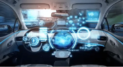Lentille Optique de Vision pour Voiture Autonome