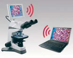Microscope vidéo de laboratoire