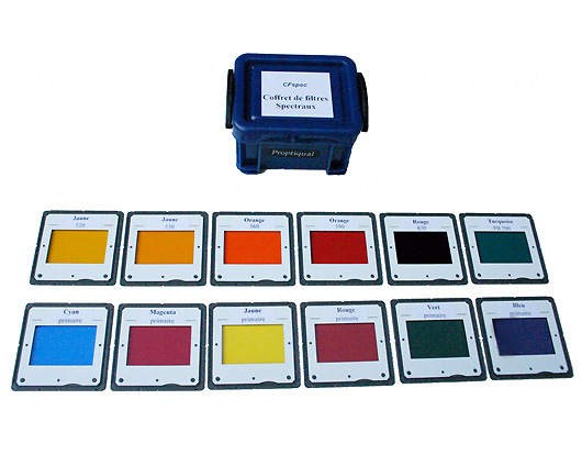Filtres Colors Spectraux pour l'Enseignement