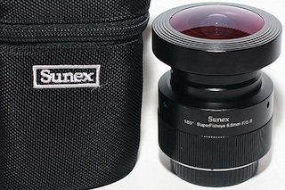 SUNEX Fisheye Lenses - Super Fisheye Lenses