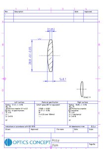 Exemple de plan au format ISO 10110