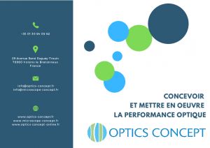 Brochures composants optiques - Optics Concept