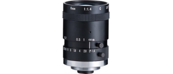 Objectif monture C</br>5Mpx-Focale 6mm-F1.4