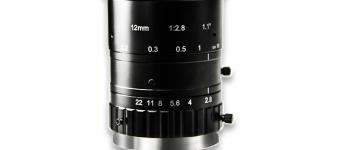 Objectif monture C</br>12Mpx-Focale 12mm-F2.8