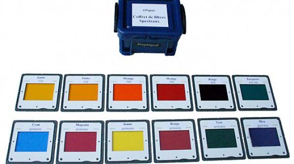 Filtres Colorés Spectraux pour l'Enseignement